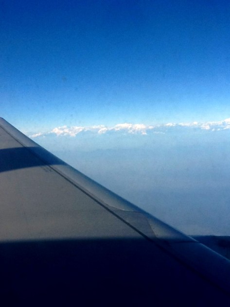 Himalayas from the Plane