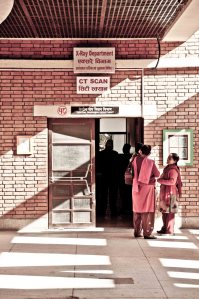 Back to work at the hospital