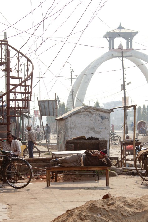 Working Hard in Janakpur