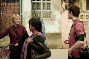 Working hard in Janakpur